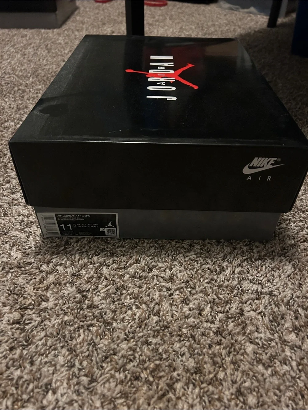 Empty Nike jordan shoe box #jordan #design